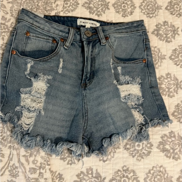 High rise jean shorts - Picture 1 of 4